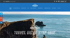 Desktop Screenshot of amateurtraveller.com